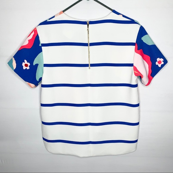 Kate Spade Ramona Floral Shirt Multicolor Size 6 - Picture 9 of 16